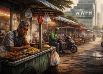 WFH: Kantor Tutup Sehari, Dompet Rakyat Ikut Sepi