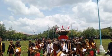 Dari Karaton ke Masjid Agung, Gunungan Garebeg Pasa Jadi Rebutan Ratusan Warga