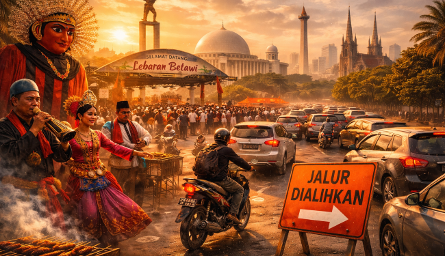 Budaya Tak Punya Ruang Sepi: Lebaran Betawi di Tengah Padatnya Ibu Kota