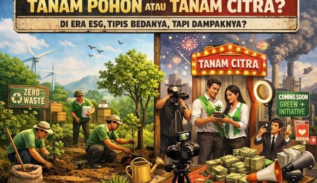 Tanam Pohon atau Tanam Citra? Di Era ESG, Tipis Bedanya, Tapi Dampaknya?