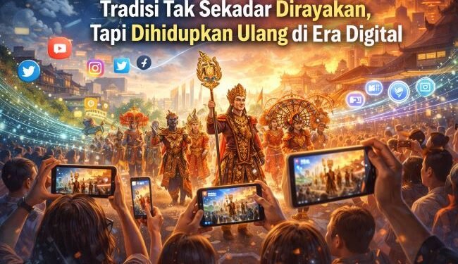 Tradisi Tak Sekadar Dirayakan, Tapi Dihidupkan Ulang di Era Digital