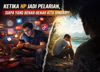 Ketika HP Jadi Pelarian, Siapa yang Benar-Benar Kita Hindari?