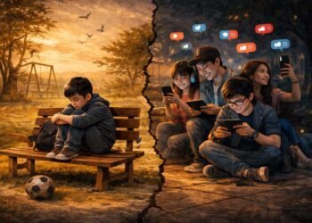 Bukan Anak yang Antisosial, Mungkin Kita yang Mengganti Teman dengan Layar