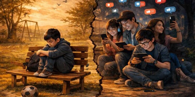 Bukan Anak yang Antisosial, Mungkin Kita yang Mengganti Teman dengan Layar