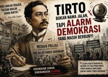 Tirto Bukan Nama Jalan, Tapi Alarm Demokrasi yang Masih Berbunyi