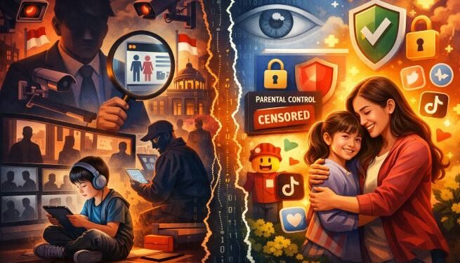 Lindungi Anak atau Awasi Warga? Negara Mulai Masuk ke Akun