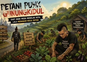 Petani Punk: Anak Muda Menolak Kota, Lalu Menanam Masa Depan