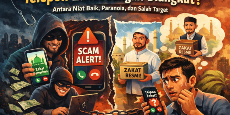 Telepon Zakat Jangan Diangkat? Antara Niat Baik, Paranoia, dan Salah Target