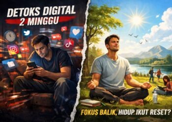 Detoks Digital 2 Minggu: Fokus Balik, Hidup Ikut Reset?