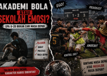 Akademi Bola atau Sekolah Emosi? EPA U-20 Bukan Cari Masa Depan