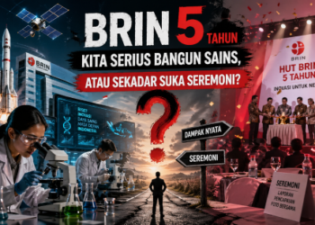 BRIN 5 Tahun: Kita Serius Bangun Sains, atau Sekadar Suka Seremoni?