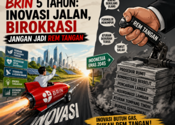 BRIN 5 Tahun: Inovasi Jalan, Birokrasi Jangan Jadi Rem Tangan