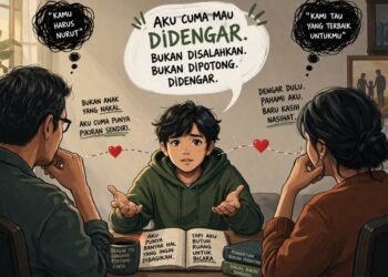 Orang Tua Selalu Benar? Atau Kita yang Gak Pernah Didengar?