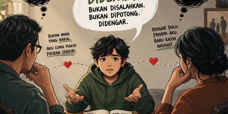 Orang Tua Selalu Benar? Atau Kita yang Gak Pernah Didengar?