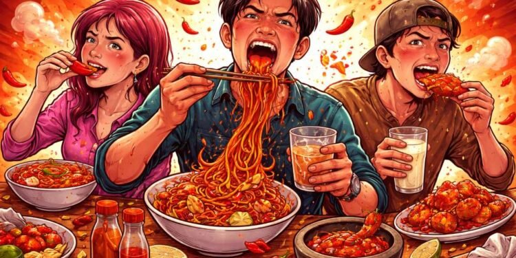 Makan Pedas Level Tinggi: Nikmat atau Cuma Gak Mau Malu?