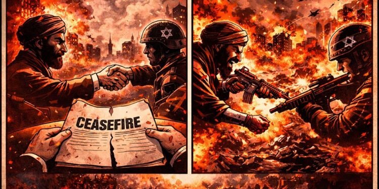 Damai Versi Timur Tengah: Teken Dulu, Serang Lagi Besok