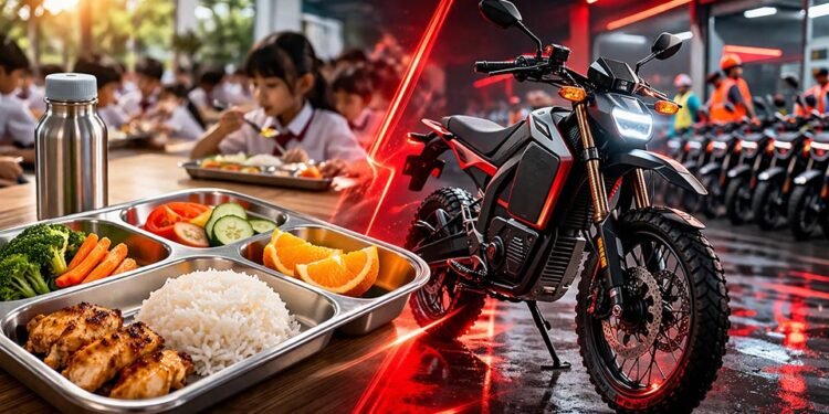 Kita Bilang Ini Program Gizi, Kok yang Dibahas Malah Motor Listrik MBG?