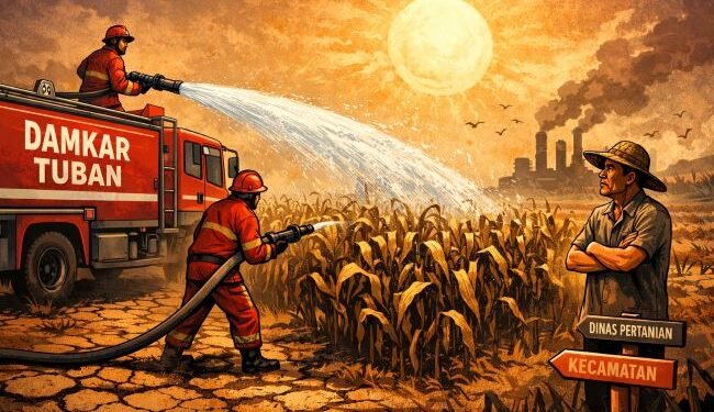 Damkar Tuban Diminta Siram Jagung: Antara Kekeringan dan Batas Tugas Negara