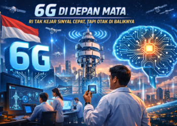 6G Di Depan Mata: RI Tak Kejar Sinyal Cepat, Tapi Otak di Baliknya