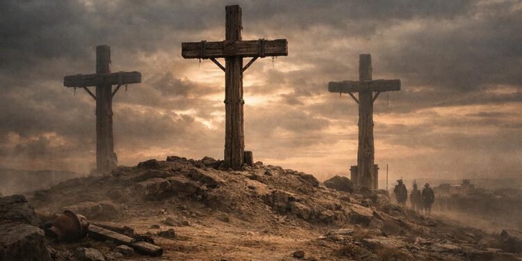 Tiga Salib Berdiri: Satu Jadi Simbol, Dua Lainnya Dihapus dari Narasi?