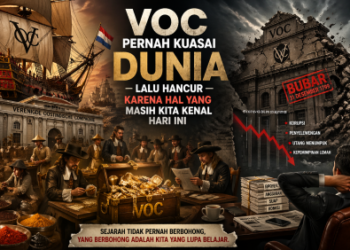 VOC: Kuasai Dunia, Hancur Karena Hal yang Masih Kita Kenal Hari Ini