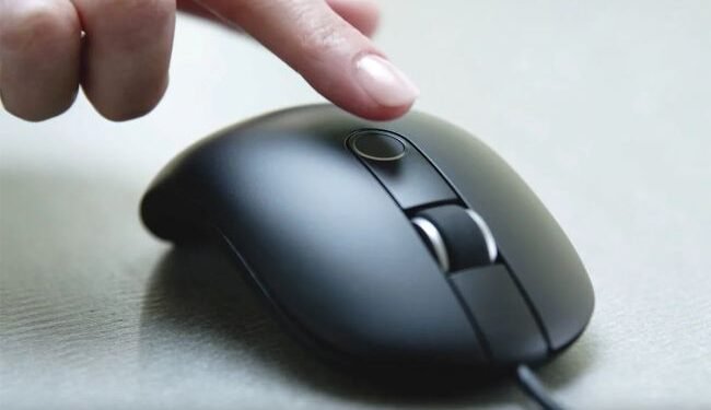 Mouse dengan Sidik Jari: Ketika Login Jadi Sekilas Sentuhan