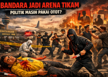 Bandara Jadi Arena Tikam, Politik Masih Pakai Otot?