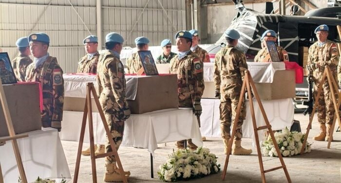 Bendera Setengah Tiang di Beirut, Dunia Menunduk untuk Tiga Prajurit TNI