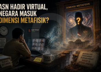 ASN Hadir Virtual, Negara Masuk Dimensi Metafisik?