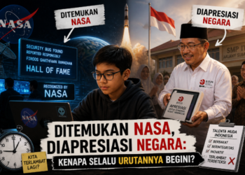 Ditemukan NASA, Diapresiasi Negara: Kenapa Selalu Urutannya Begini?