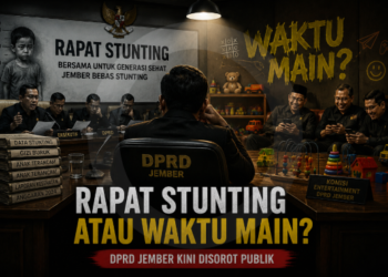 Rapat Stunting atau Waktu Main? DPRD Jember Kini Disorot Publik