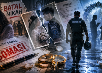 Batal Nikah, Somasi, Datang Lagi: Drama Briptu Densus 88, Luka Yang Belum Selesai
