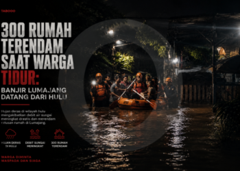 300 Rumah Terendam Saat Warga Tidur: Banjir Lumajang Datang dari Hulu