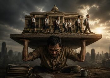 Pendidikan Berdiri di Atas Guru yang Digaji Murah