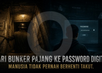 Dari Bunker Pajang ke Password Digital: Manusia Tidak Pernah Berhenti Takut