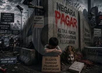 Negara Sibuk Bangun Pagar, Tapi Gagal Membangun Manusia
