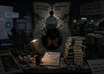 Stop Pembajakan Buku: Literasi Murah yang Perlahan Membunuh Penulis