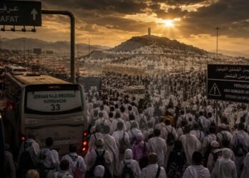 Jemaah Haji Indonesia Menuju Arafah: Jutaan Langkah ke Puncak Haji