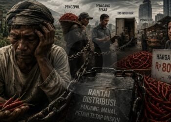 Harga Cabai Naik, Petani Sumatera Tetap Tercekik