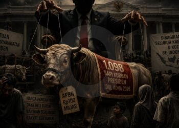 Sapi Kurban Rp100 Miliar: Sedekah Negara atau Panggung Politik?