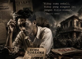 Chairil Anwar dan Sastra yang Menjelma Menjadi Perlawanan