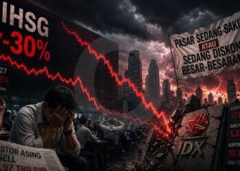 IHSG Ambruk 30 Persen: Pasar Sedang Sakit atau Diskon Besar-Besaran?