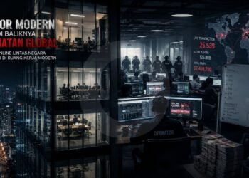 Kantor Modern atau Kejahatan Global: Wajah Baru Jaringan Judi Online