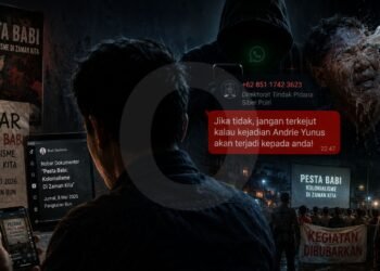 Jurnalis Kalteng Diteror Usai Ajakan Nobar “Pesta Babi”, Diancam Disiram Air Keras