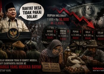 Dollar Tidak Masuk Dompet Rakyat Desa, Tapi Masuk ke Harga Beras dan Solar