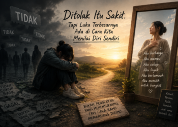 Ditolak Itu Sakit. Luka Terbesarnya Ada di Cara Kita Menilai Diri Sendiri