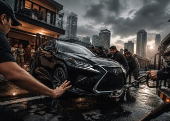 Lexus RX350 Surabaya Ditarik Paksa, Polisi Mulai Penyidikan