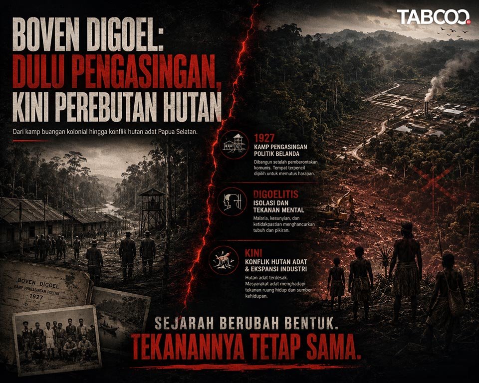 Boven Digoel: Nasibmu Dulu dan Kini