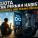 Kuota Tak Pernah Habis? Atau Akses Yang Memang Dibatasi?