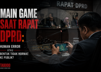 Main Game Saat Rapat DPRD: Human Error atau Bentuk Tidak Hormat ke Publik?